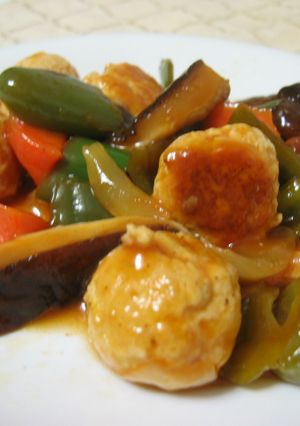 豆腐ボールの酢豚風-レシピのメイン写真