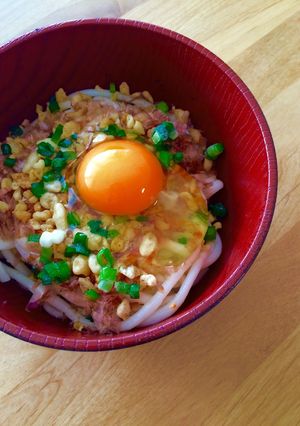 早い&簡単‼︎釜玉ぶっかけうどん☆-レシピのメイン写真