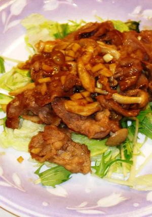 とっても簡単♪焼肉サラダ風-レシピのメイン写真