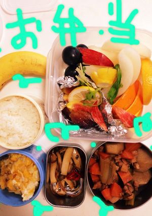 暑い時☆さっぱり果物のお弁当-レシピのメイン写真