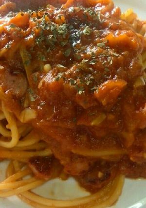 トマトジュースでトマトソース☺-レシピのメイン写真
