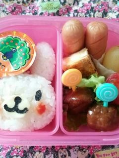 うさぎちゃん☆年少組☆キャラ弁-レシピのメイン写真
