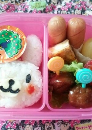 うさぎちゃん☆年少組☆キャラ弁-レシピのメイン写真