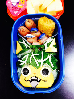 妖怪ウォッチ☆メロンニャン☆キャラ弁-レシピのメイン写真
