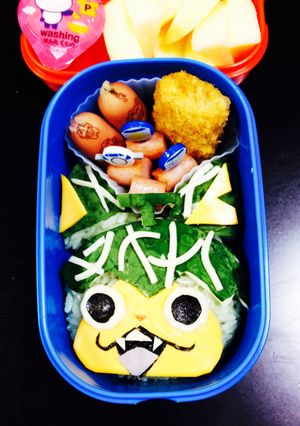 妖怪ウォッチ☆メロンニャン☆キャラ弁-レシピのメイン写真
