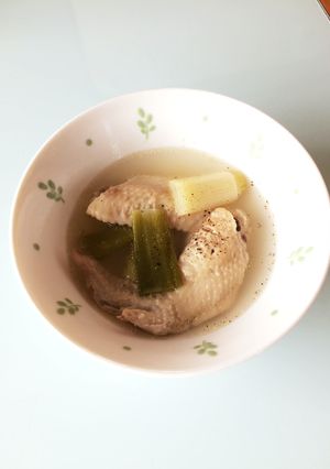 コラーゲンたっぷり鶏ネギスープ★-レシピのメイン写真