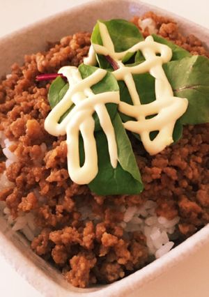 子供大好き♡簡単ゴマそぼろ丼-レシピのメイン写真