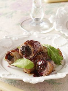 プルーンの豚肉巻き 赤ワインソース-レシピのメイン写真