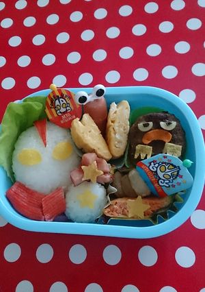 キャラ弁 簡単ウルトラマン-レシピのメイン写真