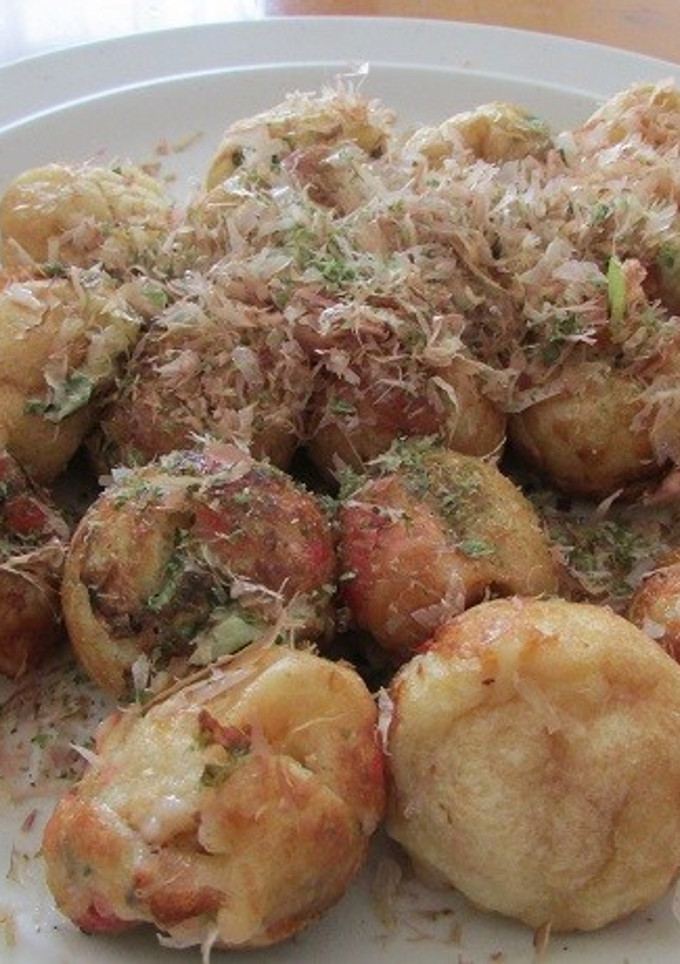 たこ焼き風かにかま焼き-レシピのメイン写真
