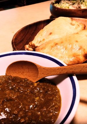 スパイシーなポークキーマカレー-レシピのメイン写真