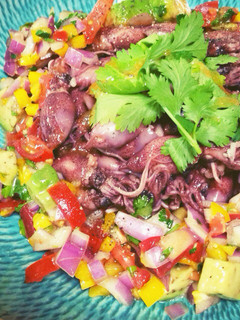 ホタルイカのメキシカンサラダ!セビチェ-レシピのメイン写真