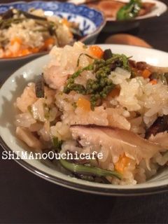 もっちり♪ わらびの山菜おこわ-レシピのメイン写真