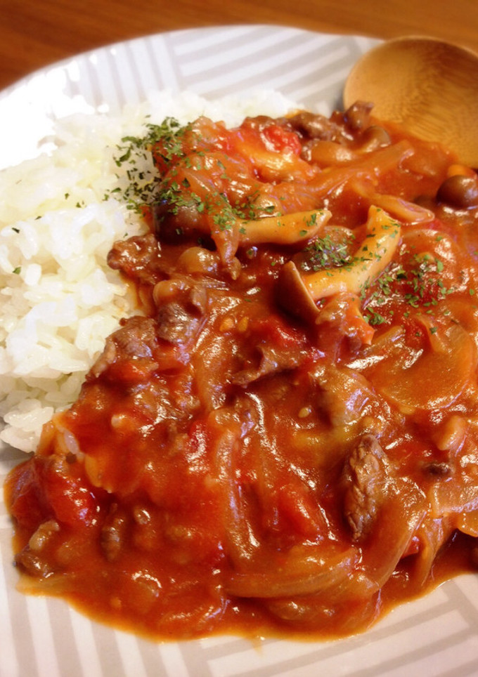 焼肉のタレで！簡単ハヤシライス！-レシピのメイン写真