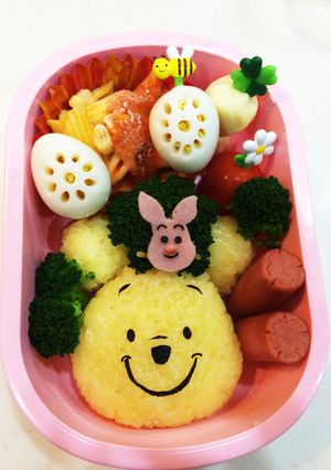 プーさん キャラ弁 ディズニー 遠足-レシピのメイン写真