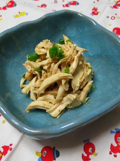 鶏ささみのゆず胡椒合え-レシピのメイン写真