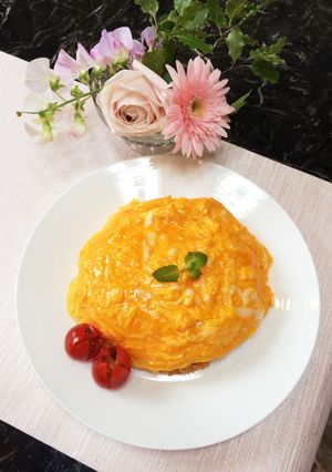 簡単ふゎっと♡オムライス♪-レシピのメイン写真