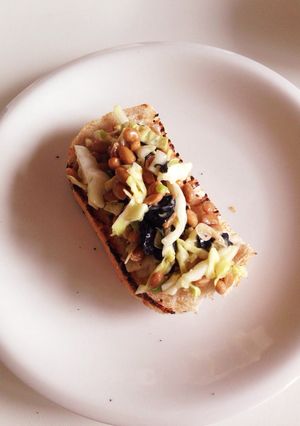 激ウマ♪♪納豆トースト♪♪-レシピのメイン写真