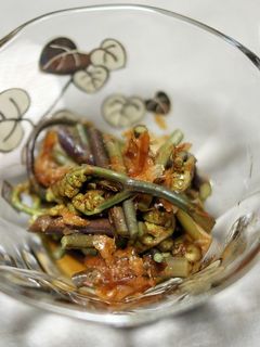 わらびの和え物-レシピのメイン写真
