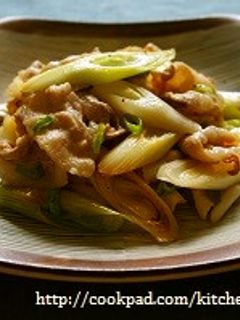 簡単♪豚肉と長ねぎの塩ダレ炒め-レシピのメイン写真