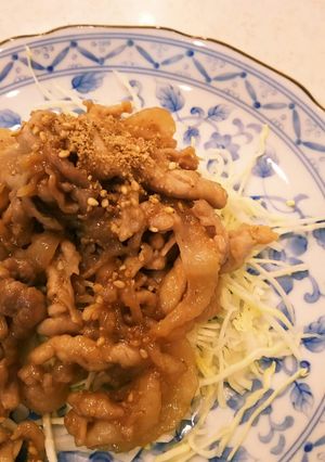 豚肉の甘辛炒め-レシピのメイン写真