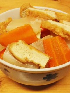 京のおばんざい 大根とお揚げの炊いたん-レシピのメイン写真