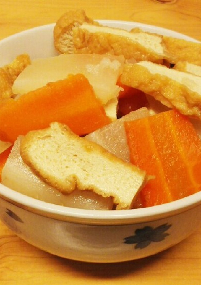 京のおばんざい　大根とお揚げの炊いたん-レシピのメイン写真
