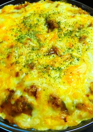 ラザニア風スパゲッティグラタン*トースト-レシピのメイン写真