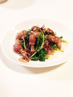 ホタルイカと菜の花炒め☆パスタにも♪♪-レシピのメイン写真