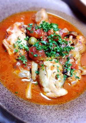 ホロッとやわらか手羽元とお豆のトマト煮-レシピのメイン写真