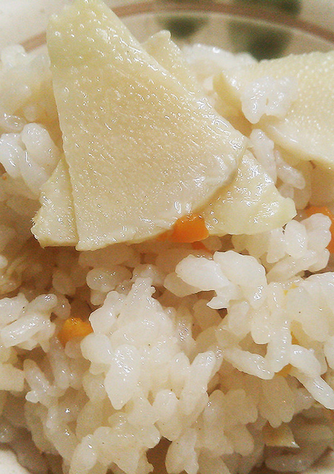 たけのこの炊き込みご飯（メモ）-レシピのメイン写真