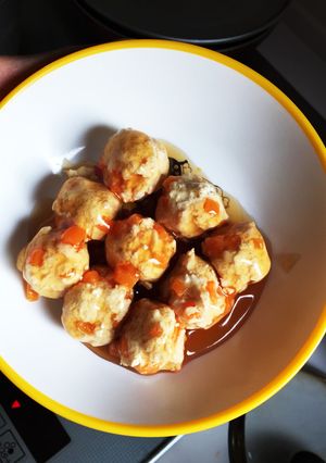 離乳食後期～ 鶏ミンチでミートボール-レシピのメイン写真