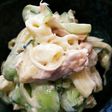 シーチキンの野菜多めのマカロニサラダ