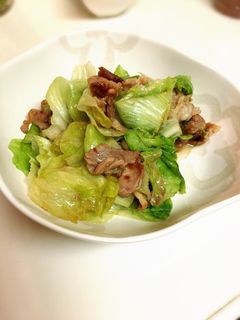 驚くほど簡単レタス炒め-レシピのメイン写真
