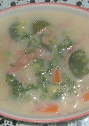 カレー＆ミルク味野菜スープ-レシピのメイン写真
