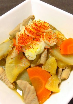電子レンジ圧力鍋で★やわらかもつ煮込み-レシピのメイン写真