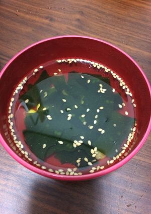 簡単お吸い物-レシピのメイン写真