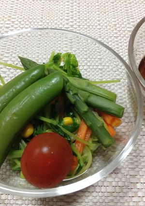 学校給食アレンジ春野菜たっぷりサラダ-レシピのメイン写真