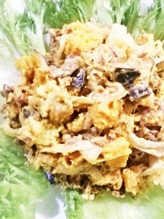 カボチャのちょっと贅沢サラダ-レシピのメイン写真