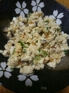 ヘルシー炒り豆腐-レシピのメイン写真