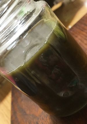 黒糖でつくるハコベ（野草）の酵素ジュース-レシピのメイン写真