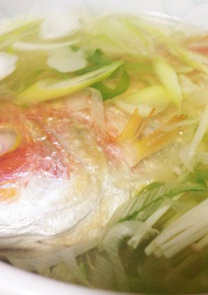 体に優しい鯛のお吸い物-レシピのメイン写真