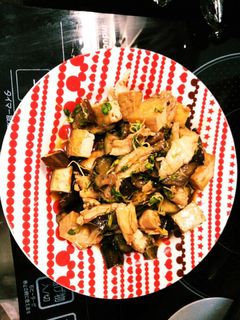 揚げ豆腐とナスのオイスターソース炒め-レシピのメイン写真