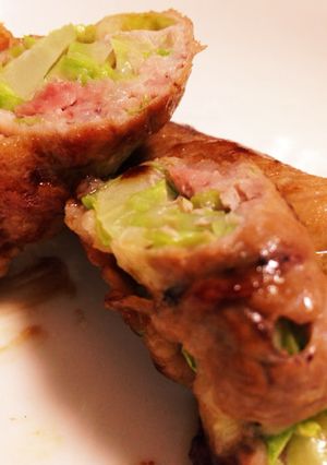 食べた瞬間じゅわっ！新キャベツの肉巻き-レシピのメイン写真