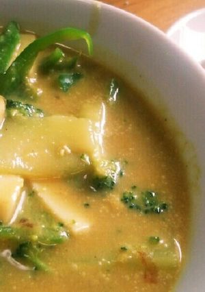糖質脂質制限中に！大豆粉でチキンカレー♪-レシピのメイン写真