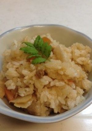 ちょっとだけ違うたけのこ御飯♪-レシピのメイン写真