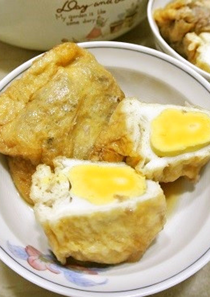 揚げの中身はナ～ニ♪揚げのお袋煮-レシピのメイン写真