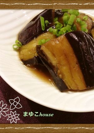 この味イケる！なすの揚げ煮♪-レシピのメイン写真