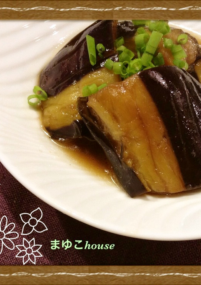 この味イケる！なすの揚げ煮♪-レシピのメイン写真