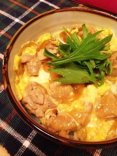 うどん屋さんの親子丼-レシピのメイン写真